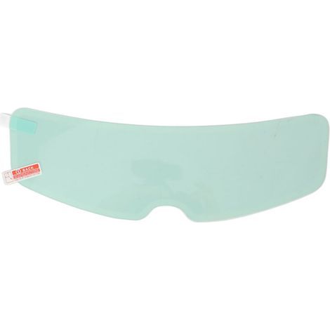 Film anti-buée universel pour visière de casque moto – 24,5 cm, transparent, imperméable, revêtement nano autocollant (1/5)