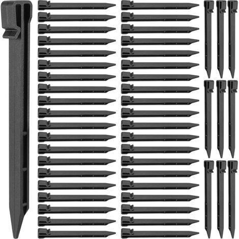 Taijeuk Paquete De 50 Estacas De Plstico Pour Bordes De (1/5)