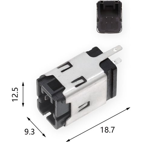 The Geely USB female connector is a USB 3.0 type A 9P gold-plated socket connector with a blue D467 interface. (1/4)