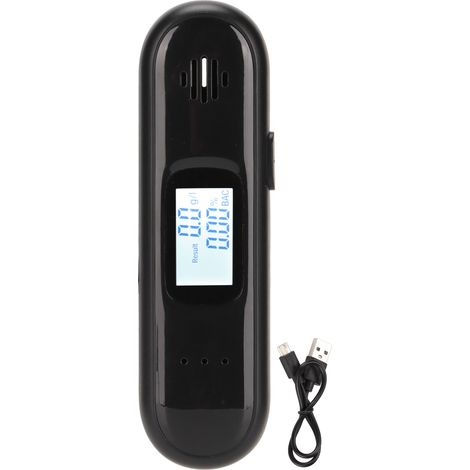 Alcootest Électronique Portable Rechargeable USB - Détecteur d'Alcool Haute Précision pour Usage Personnel et Professionnel (1/5)