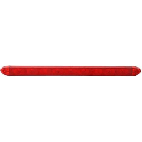 Feu de frein LED arrière 3e haut 9LED étanche – Lentille en plastique ABS – Installation facile pour remorque camping-car bus camion