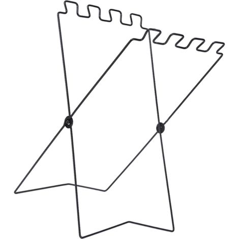 Support de sac poubelle d'extérieur multifonction avec design ergonomique, support pliable pour un transport confortable