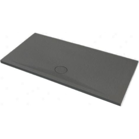 Piatto doccia 80x140 h.4 in ceramica nero Pietraceramica di (1/3)