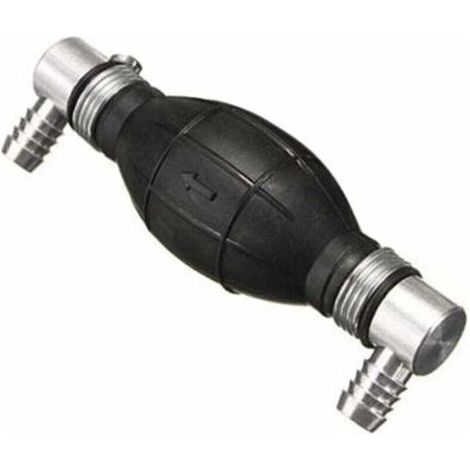 10mm Poire D'Amorcage Carburant Pompe Main Inline Bateaux Alliage Gasoil Essence Diesel Pump,Universelle Essence, Huile, Eau (1/4)