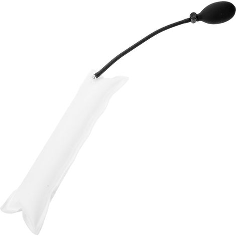 2 Pièces Coussin Gonflable Portable en TPU Pompe à Air pour Oreiller de Lit, Réglage Hauteur, Pliable et Respirant, pour Voyage et Camping (1/5)
