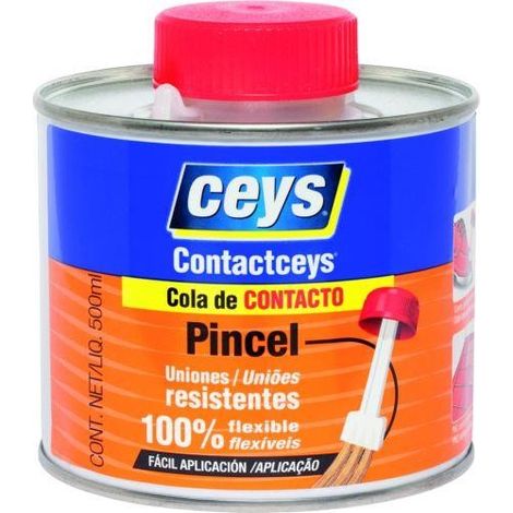 Ceys Contactceys Brosse Colle Contact Universelle Avec Pinceau Applicateur - Ceys