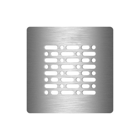 Grille de receveur de douche 13x13cm en acier inoxydable – Drainage efficace pour espaces humides – Design moderne et durable