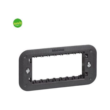 Supporto 4 moduli k4704 Bticino con valva di protezione