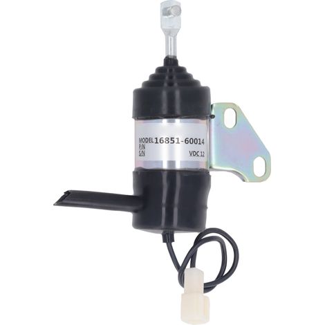 Électrovanne d'arrêt 12V 16851-60014, arrêt de carburant pour pelle Kubota Z482 D902 D722