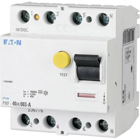 Eaton PXF-40/4/003-A Interruptor diferencial gris 40 A