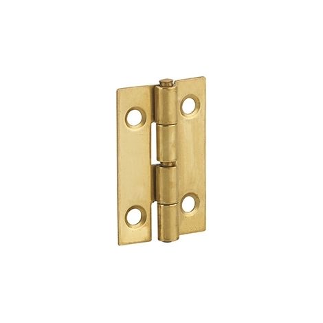 Cerniera per porta 30 x 19 mm, ottone – THIRARD