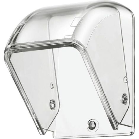 Doorbell Cover, Outdoor Doorbell Protective Cover, Transparent PC Material with Installation Options