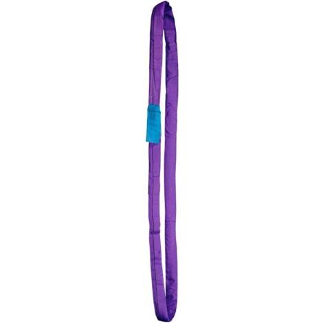 Sangle de levage ronde 2m – Charge maximale 1000kg – Gaine renforcée contre coupures – Pour chantiers humides et terrains accidentés