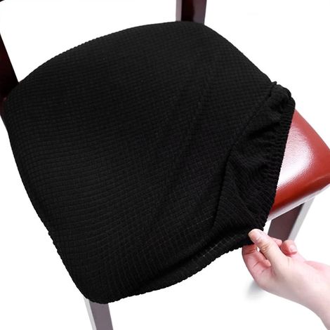 Dehnbarer Bürostuhlbezug (1-teilig - schwarz)