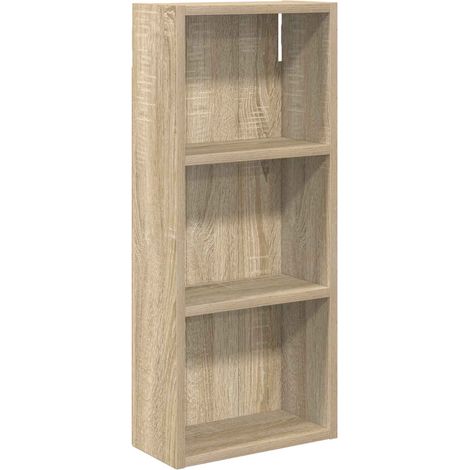 Bathroom Wall Cabinet with Shelf Sonoma Oak 30 x 14 x 70 cm vidaXL