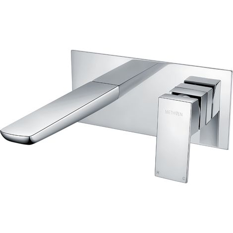 Deva Wai Wall Mounted Bath Filler Tap - Chrome (1/2)