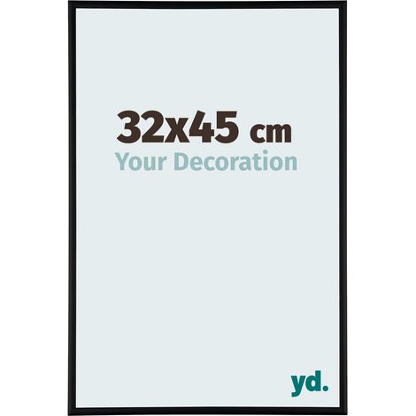 yd. - Cadre photo 32x45 - Noir Mat - Aluminium - Kent
