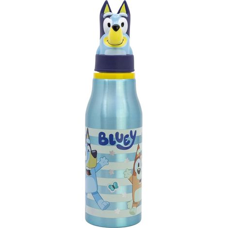 BOTELLA 690ML ALUMINIO C/FIGURITA 3D BLUEY