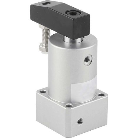 Vérin pneumatique rotatif, dispositif de serrage à angle de 90 degrés, outil de pression d'angle avec fonction de pivotement pneumatique (ACK25-90R) ACK25-