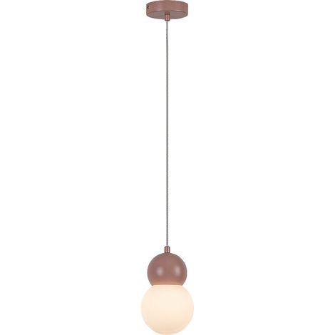 Lampada a sospensione minimal rosa Gellia Rabalux G9 (1/5)