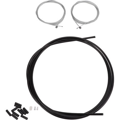 Universelles Kabelhüllenset für Fahrradschaltzüge, kompatibel mit Mountainbikes und Rennrädern. (1/5)