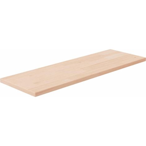 Panneau d’étagère en chêne massif non traité 60 x 20 x 1,5 cm - PANGIVO (1/4)