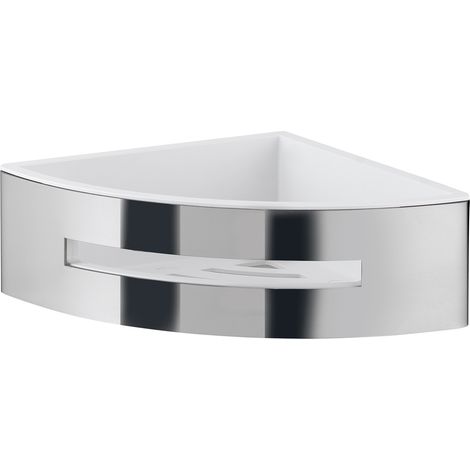 GEDY Poseidon porta oggetti doccia angolare cromato bianco codice prod: 000077802300000 (1/3)