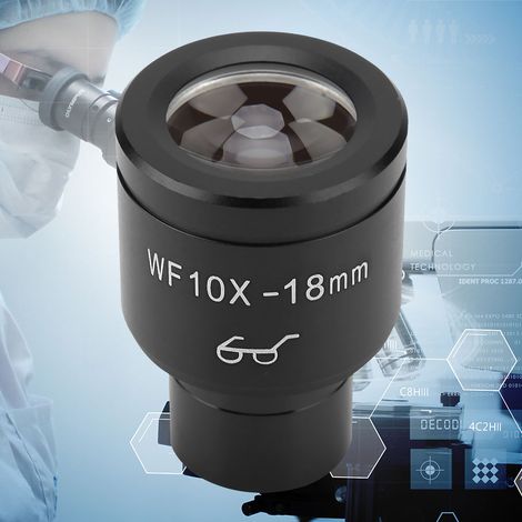 WF10X/18mm Weitwinkelokular für biologische Mikroskope mit hohem Betrachtungspunkt (1/5)