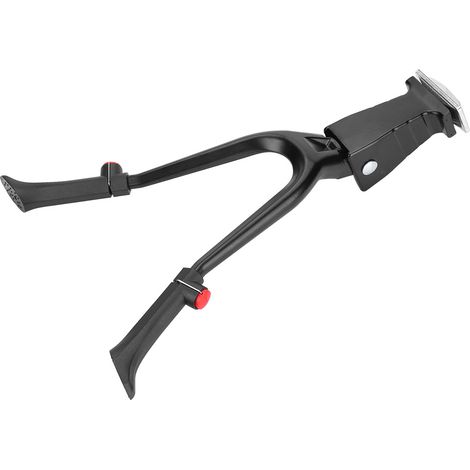 Support Double Pied Réglable en Hauteur pour Vélo 24-28 Pouces (1/5)