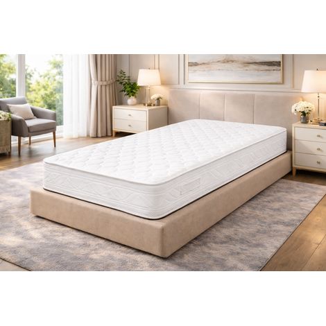 Matelas Ferme pour Canapé Lit - 10 cm - 5 Zones de Confort - Très Respirant (100x200) (1/4)