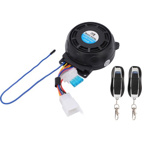 Alarme Moto Longue Distance Télécommande Sécurité Réglable Polyvalente Haute Sensibilité Anti Vol (1/5)