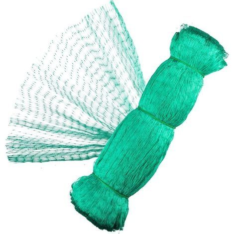 Filet Anti-Oiseaux,Filet de Jardin Vert 4x15m, Filet de Protection pour Filet de Plantes, protège Plantes, Fruits,Fleurs et légumes, Trou de 15mm (1/5)
