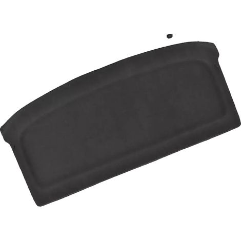 Tapa para la bandeja trasera, plástico resistente, 130 cm x 30 cm x 6 cm, compatible con modelos 2012-2021, peso: 1 kg, color: negro (1/5)