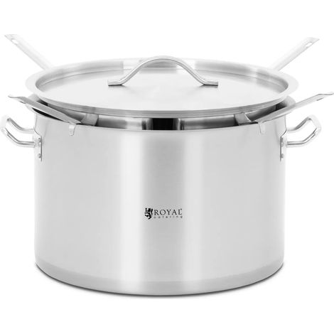 Cocedor de pasta profesional con 4 coladores 31 litros acero inoxidable color plata 140008815 (1/5)