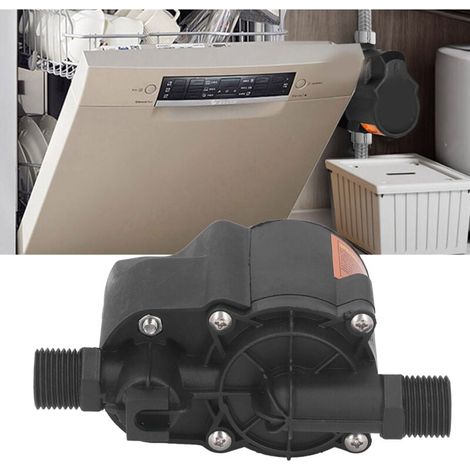 Pompe automatique de surpression d'eau 100W DC 24V Pompe de surpression pour la douche, la cuisine et le jardin-- (1/5)