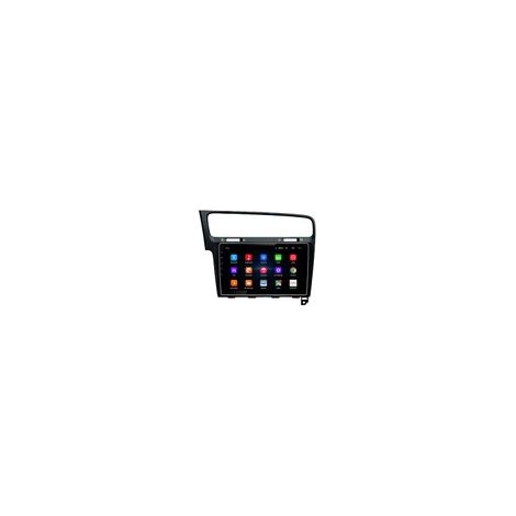 AUTORADIO ANDROID 10 10" GPS VOLKSWAGEN GOLF 7 - CONTOUR NOIR (1/5)