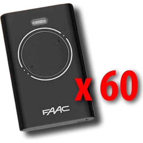 faac 60 x télécommande 2 canaux xt2 433 slh lr 7870071 (1/3)