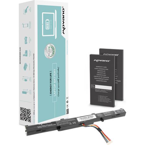 Batterie A41-X550E pour Asus A550E K550E R510 R510D (1/5)