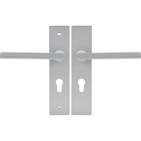 Poignée de porte de style européen, serrure de sécurité mécanique pour chambre et salon intérieurs (1/5)