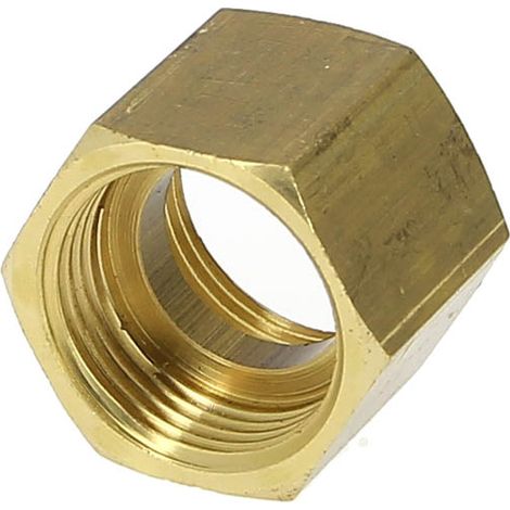 Anquier – Raccord laiton égal 3/4" femelle – Taraudage 20x27 – Application sanitaire – Épaulement 270AB – A.C.S. conforme