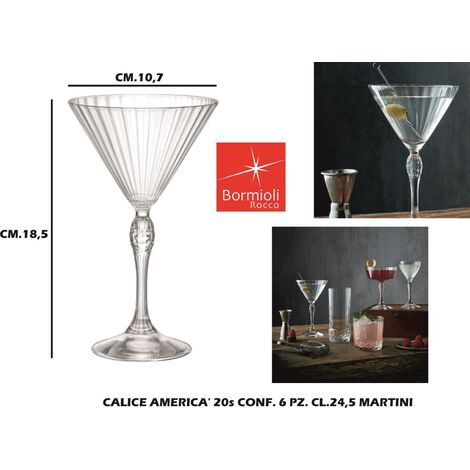 Bormioli Verre Glamour trasparente 25 cl 18 cm
