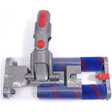 NALOOKAMIC  Tête D'aspirateur De Rechange Compatible Avec Les Moteurs Dyson V7, V8, V10, V11, Avec Rouleau Souple Et Brosse Double Rouleau.