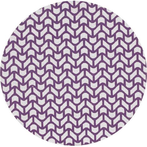 710 W 150 mm 80+ non-perforated grinding wheel with mesh, purple (1/4)