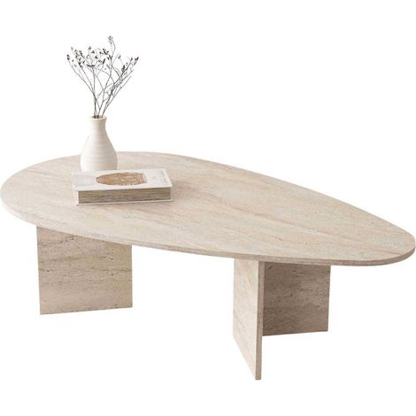 Table basse ovale design moderne Flap (1/4)