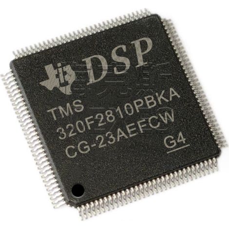 Electronic components with chip TMS320F2810PBKA TMS320F2810PBKQ, 5 units shipped.