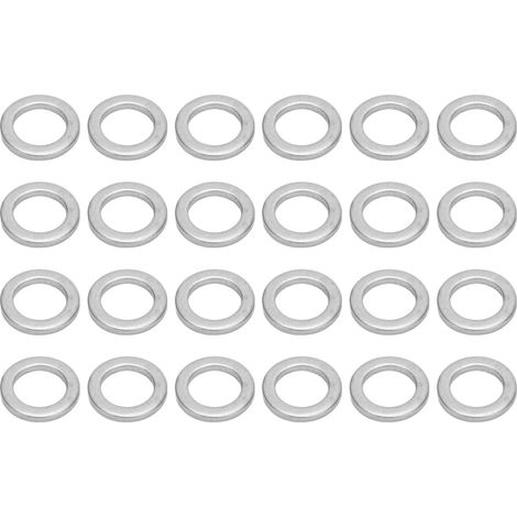 Kit d'accessoires de maintenance : 60 rondelles plates en acier inoxydable, diamètre intérieur 6 mm, diamètre extérieur 9 mm (4807-0609-0250) (1/5)