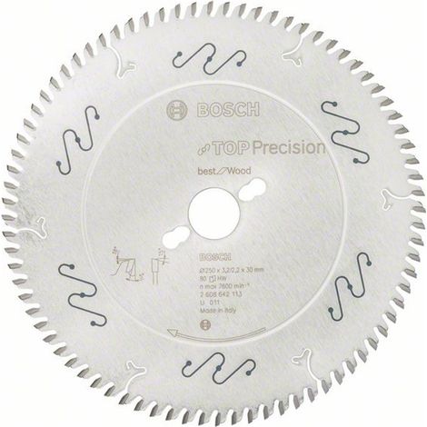 Kreissägeblatt Top Precision Best for Wood S 250 x 30 - 80