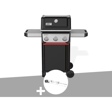 Barbecue à gaz Spirit E-310 + Rôtissoire- Weber