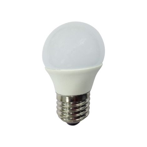 Bombilla mini esférica led 6W E27 (4200ºK)