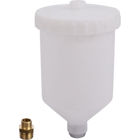 Remplacement de pot de tasse de pistolet de pulvérisation de peinture de gravité de 600ml pour Devilbiss Gti (1/4)